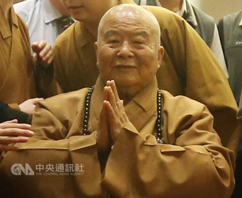 星云大师再度脑中风住院手术后情况稳定（图）