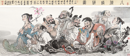 八仙过海图