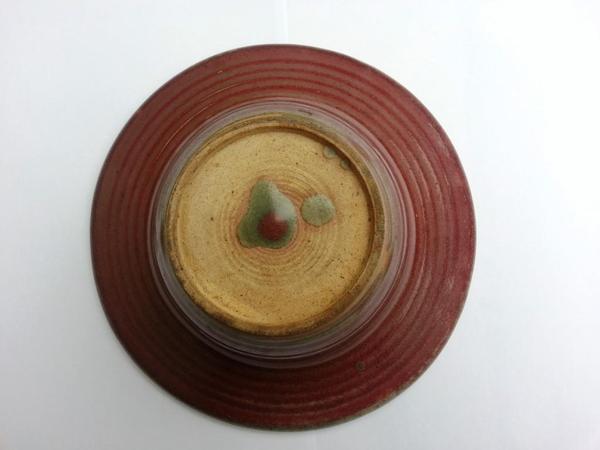 钧窑海棠红釉唾盂3