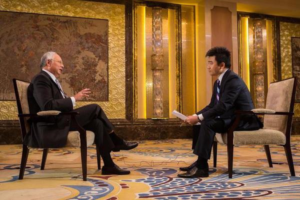 马来西亚总理纳吉布受访1