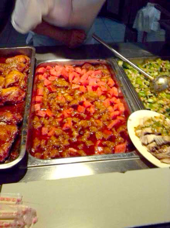 高校食堂现神菜西瓜炒肉-网友：实在把持不住了！3