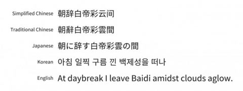 Adobe和谷歌推出一款新的开源字体思源黑体