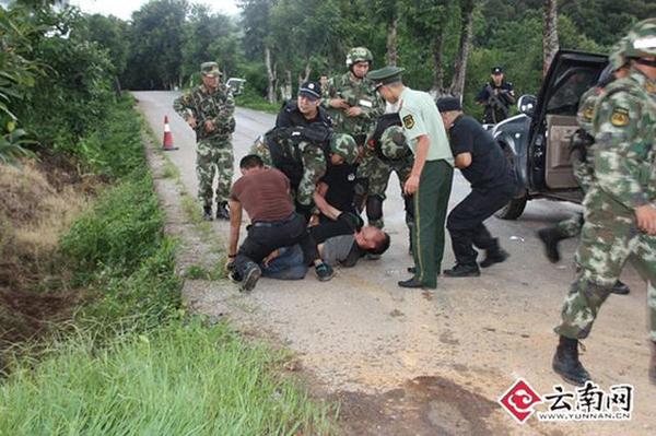 图为处置现场。