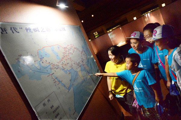 为了更好地宣传文物?；ぶ叮鲜Υ旌⒆用遣喂鄯潘?。