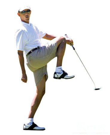 奥巴马打高尔夫