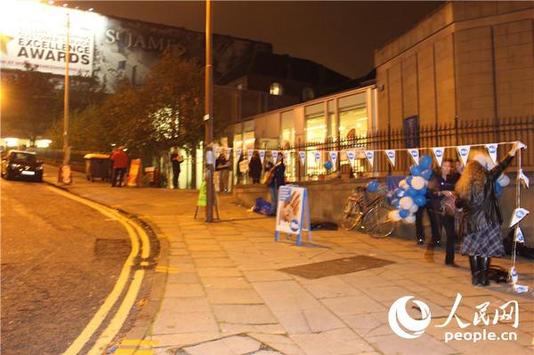 18公投当日，爱丁堡街头一景。 摄影：白天行