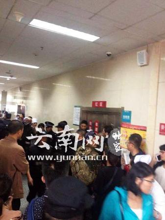 昆明延安医院。云南网记者李承韩摄