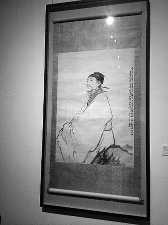 入选教科书的杜甫肖像