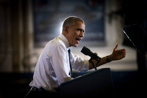 图为美国总统奥巴马。