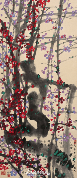 黄永玉 虬梅报春_副本