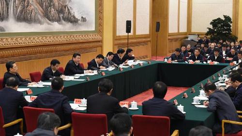 习近平参加中央党校县委书记研修班学员座谈会