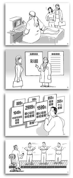 体检引吐槽：姑娘被要求当众脱衣服 被问房事频率1