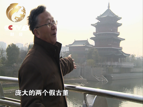 　　薛冰介绍文物古迹附近所谓的景观项目 景观工程