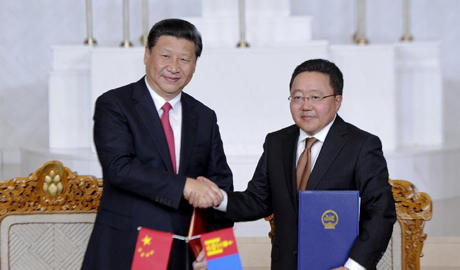 习近平主席访问蒙古国（资料图）3