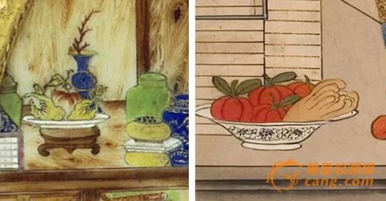 　　摆放香橼的盘子，逐渐也成为一种单独的品类，就叫“香橼盘”