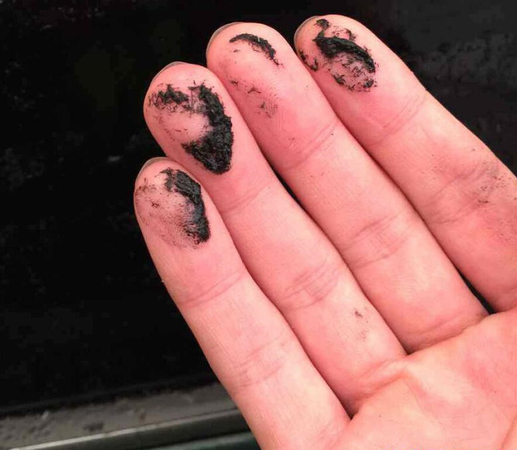 内蒙古阿尔山市下泥雨天空变红6