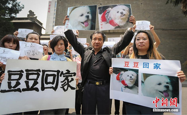 南京老伯满城找爱犬 88天写下心痛日记2