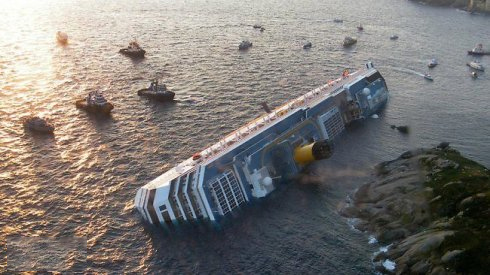 歌诗达协和号残骸将被拆除4