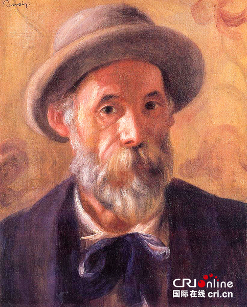 皮埃尔·奥古斯特·雷诺阿《自画像》