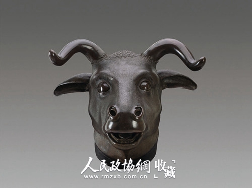 圆明园兽首———牛首_副本 圆明园兽首———牛首_副本