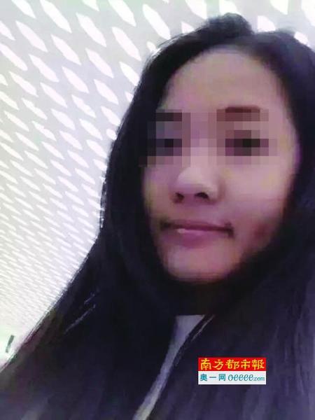 遇害女孩。