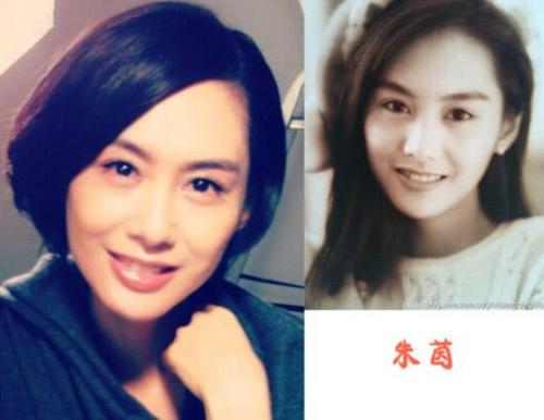 已经当妈的朱茵，似乎少了些往日的灵气，多了一份娴雅平淡。