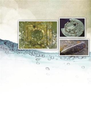 闪闪发光的舷窗。印有“致远”字样的瓷盘。打捞出水的炮弹。
