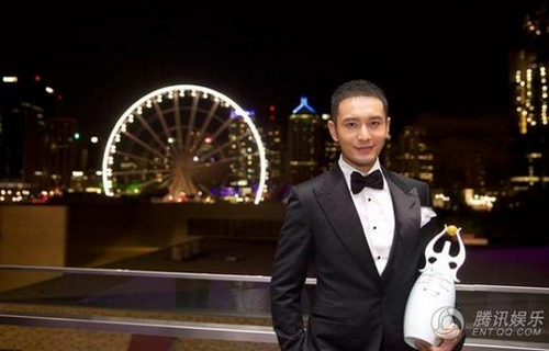 黄晓明获影帝 黄晓明：baby是我的原动力