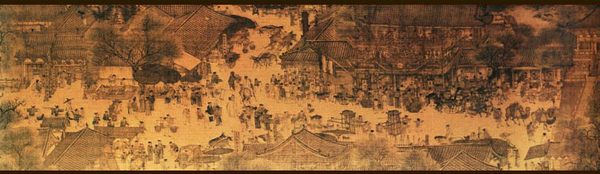 故宫藏《清明上河图》（局部）