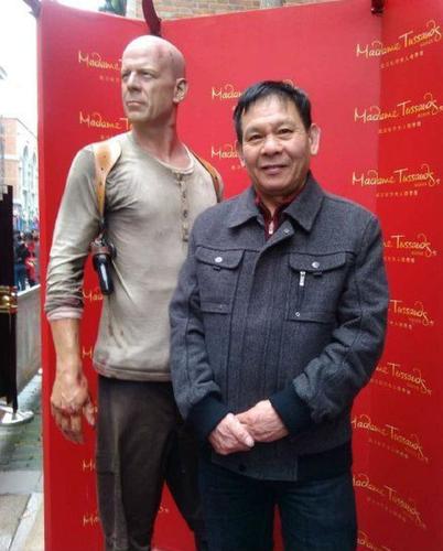 老人患癌后出走，图为老人出走前照片