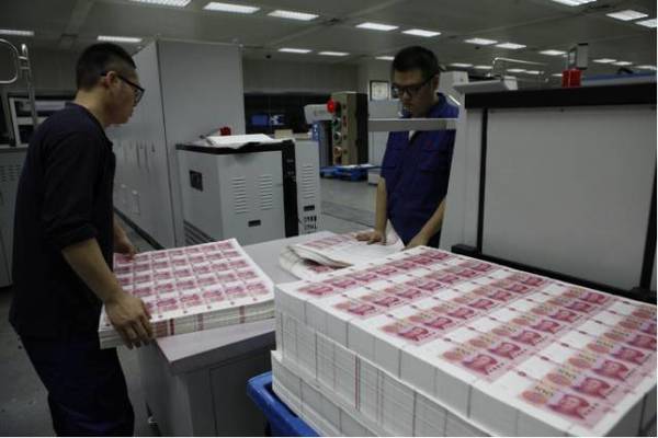 北京印钞厂。燕平摄