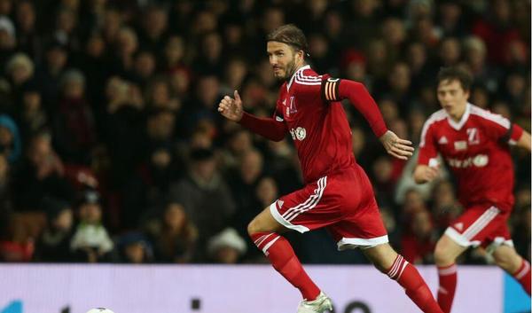 小贝慈善赛率子女出战 昔日球星重回赛场1