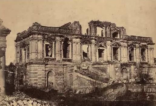 圆明园照片怎变作了颐和园？