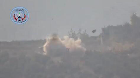 米-8直升机被击毁