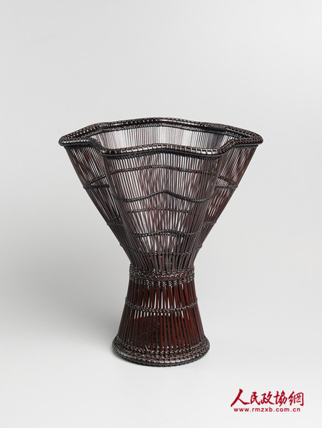 末村笙文作雪洞花篮_副本