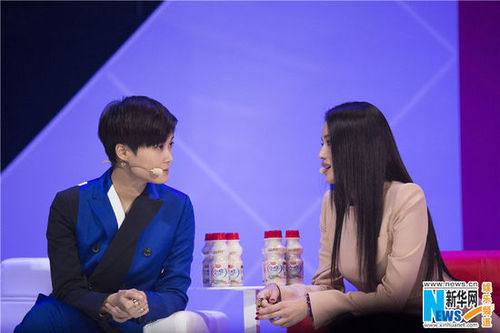 舒淇被“威胁”险落泪 李宇春为其勇出头(图)