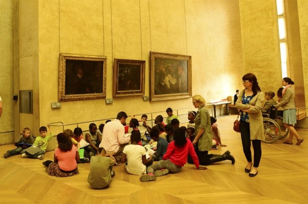 在国外，博物馆是孩子们很感兴趣的地方