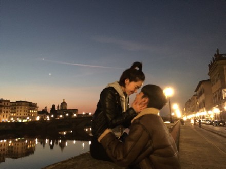 阚清子与男友公开恋情