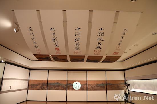 苏州博物馆举办的仇英特展现场