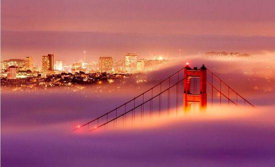 摄影师Marcin Sobas在意大利托斯卡纳以及波兰贝斯基德山区拍摄被浓雾轻抚的自然美景。