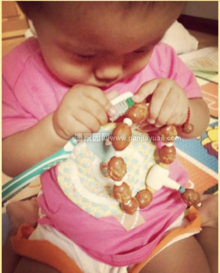 小芈月席卷文玩圈 萌娃也爱玩手串！