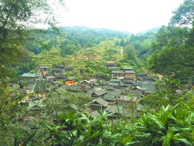 入选第一批中国传统村落的贵州榕江县大利村。