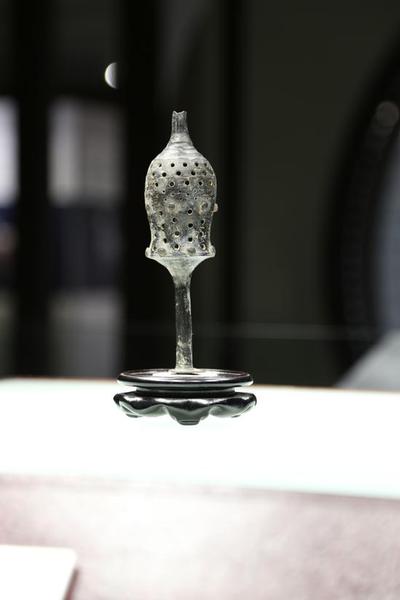 有着四千年历史的蛋壳黑陶杯