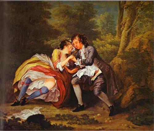 之后, 1730年，威廉贺加斯