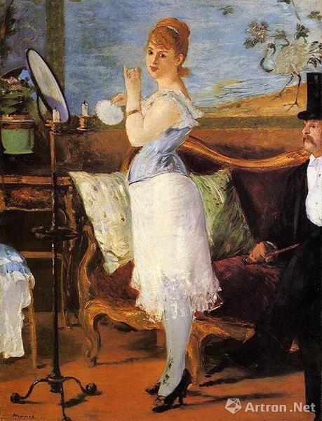 爱德华·马奈《娜娜》 1877年 