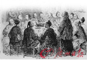 百年前广州请大厨上门 伙计顶大簋送外卖