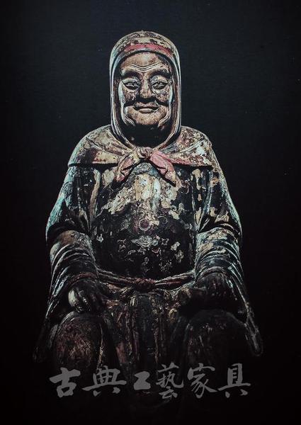 明 持经罗汉，高68.4厘米