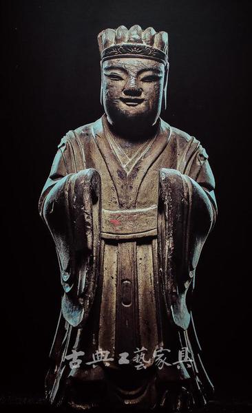 明 文官，高33.8厘米