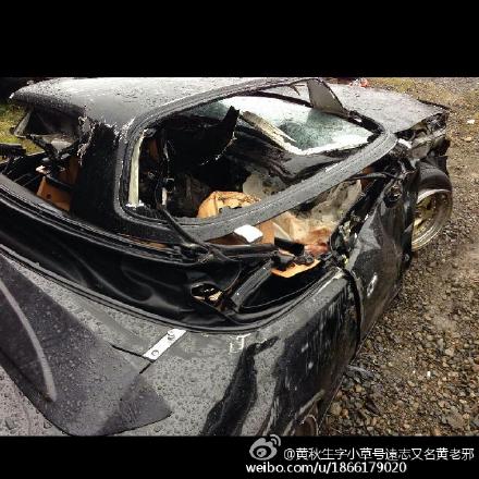 黄秋生称儿子出车祸：撞到这样都生还，很感恩（图）