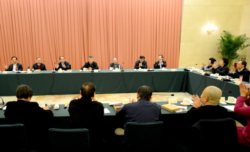 全国政协京昆室成立30年座谈会现场